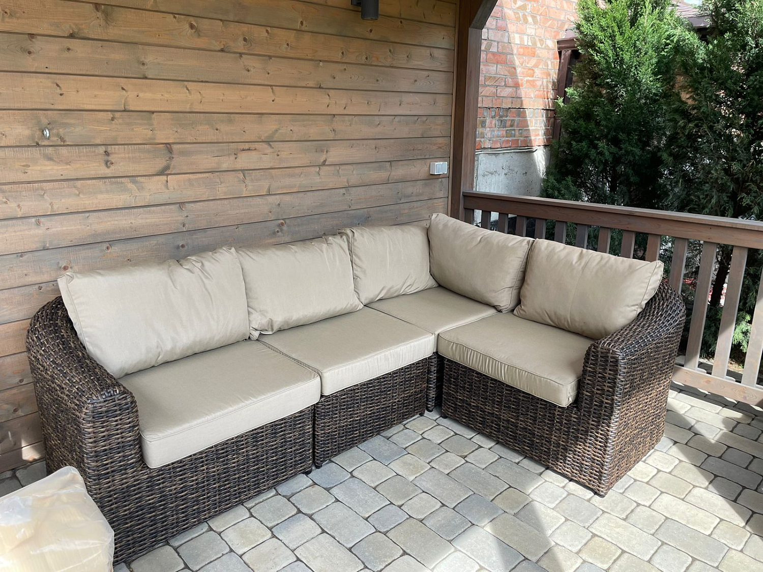 Угловой модульный диван MALAGA LUX